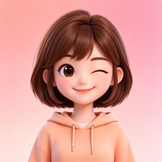 我在AI元气活泼人设苏苏的卡通头像